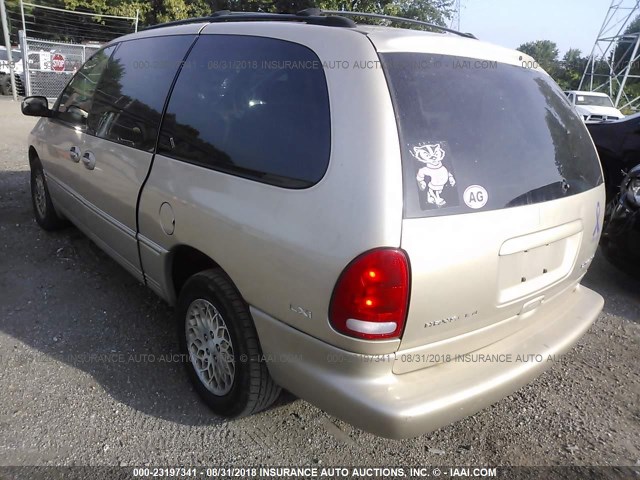 1C4GP64L5WB670626 - 1998 CHRYSLER TOWN & COUNTRY LXI GOLD photo 3