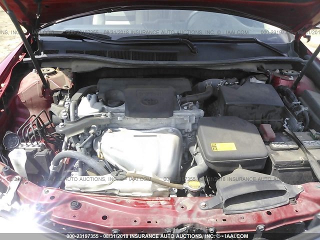 4T1BF1FK8DU699877 - 2013 TOYOTA CAMRY L/SE/LE/XLE Qırmızı foto 10