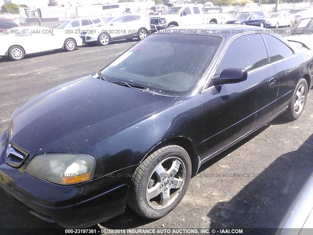 19UYA42453A004066 - 2003 ACURA 3.2CL BLACK photo 2