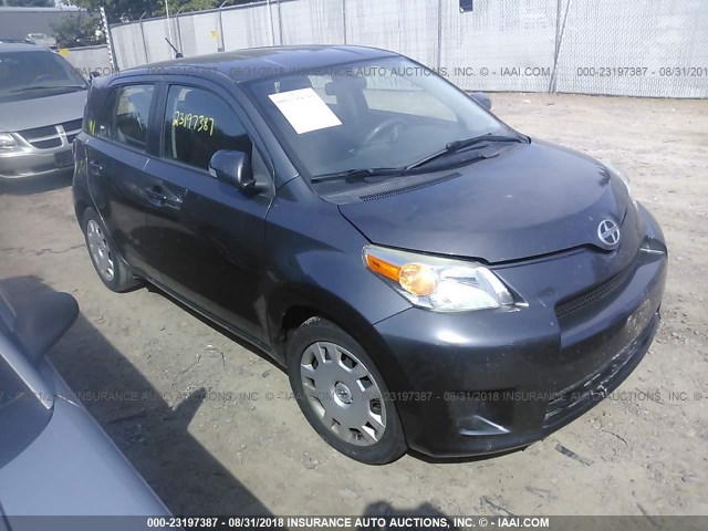 JTKKU4B43AJ057964 - 2010 TOYOTA SCION XD GRAY photo 1