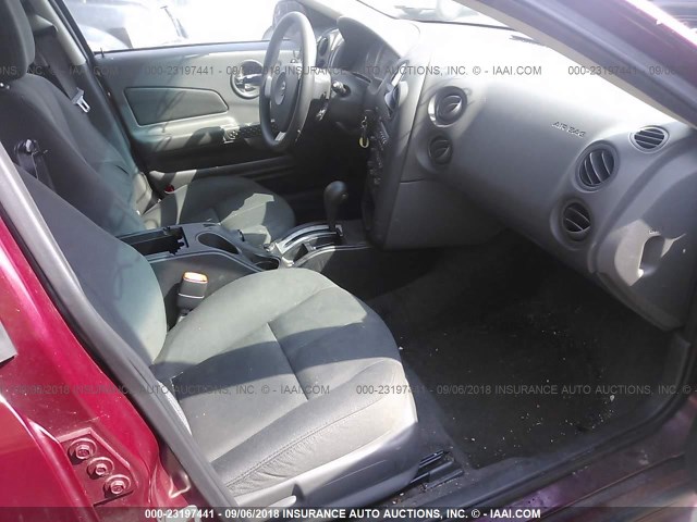 2G2WP522151240191 - 2005 PONTIAC GRAND PRIX წითელი ფოტო 5