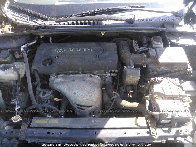 JTKDE177360121277 - 2006 TOYOTA SCION TC 蓝色 照片 10