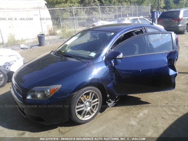 JTKDE177360121277 - 2006 TOYOTA SCION TC 蓝色 照片 2
