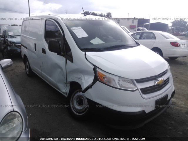 3N63M0YN0FK722391 - 2015 CHEVROLET CITY EXPRESS LS WHITE photo 1