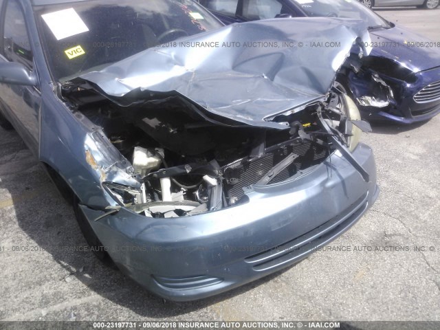 4T1BE32KX4U874764 - 2004 TOYOTA CAMRY LE/XLE/SE 蓝色 照片 6