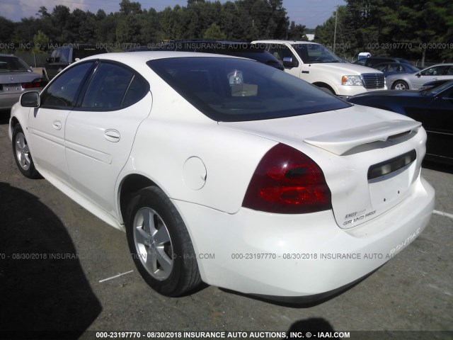 2G2WP552481128078 - 2008 PONTIAC GRAND PRIX WHITE photo 3