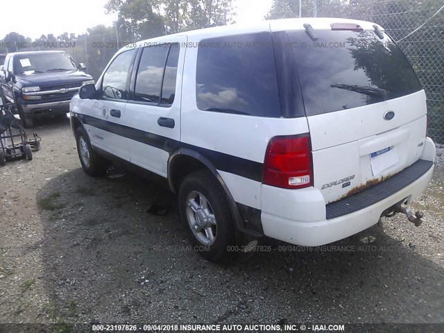 1FMZU73K35ZA75596 - 2005 FORD EXPLORER XLT/XLT SPORT/NBX 白色 照片 3