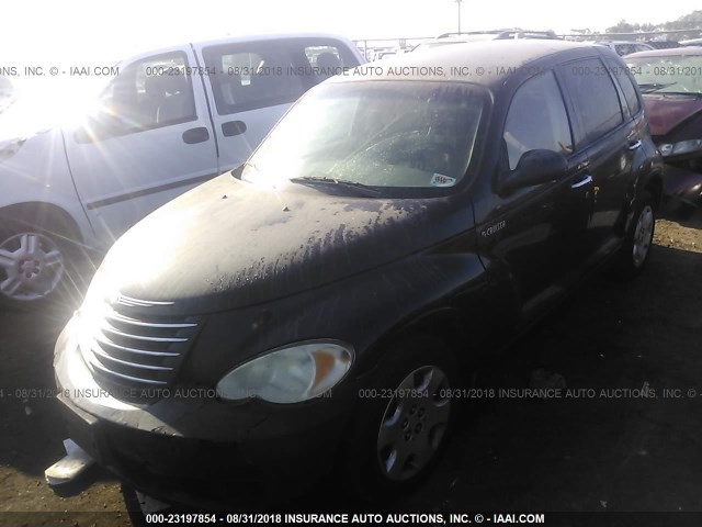 3A4FY58B16T354850 - 2006 CHRYSLER PT CRUISER TOURING BLACK photo 2