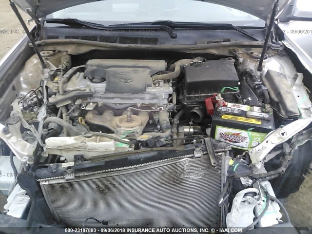 4T1BF1FK9DU227770 - 2013 TOYOTA CAMRY L/SE/LE/XLE Gümüş foto 10
