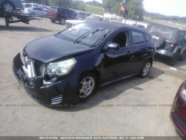 5Y2SP67029Z471704 - 2009 PONTIAC VIBE BLACK photo 2