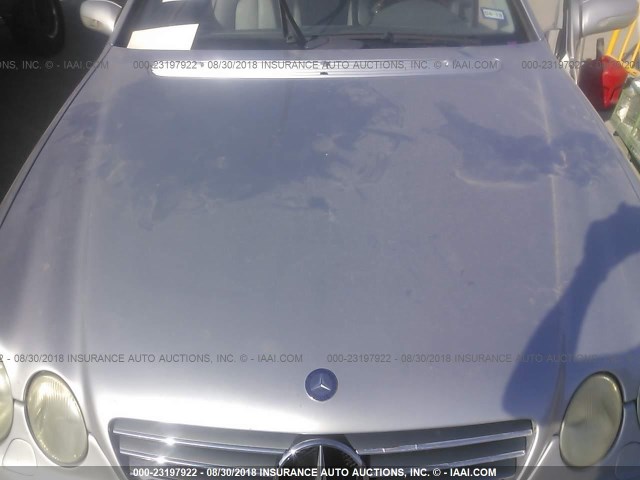 WDBPJ75J02A029306 - 2002 MERCEDES-BENZ CL 500 SILVER photo 10