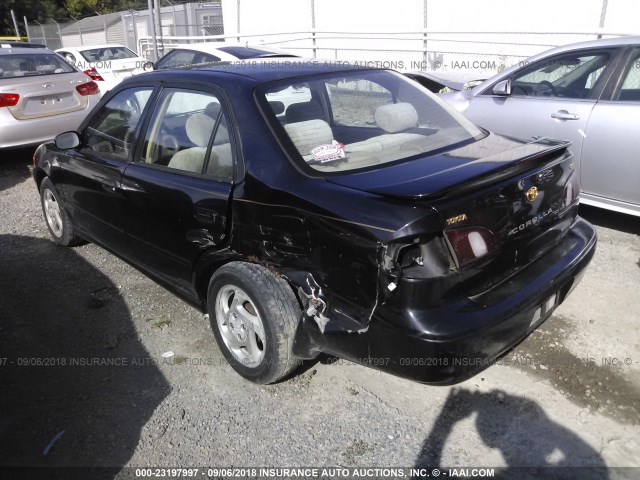 2T1BR18E3WC095995 - 1998 TOYOTA COROLLA VE/CE/LE 黑色 照片 3