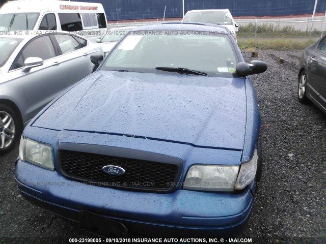 2FABP7BV1AX138029 - 2010 FORD CROWN VICTORIA POLICE INTERCEPTOR BLUE photo 10