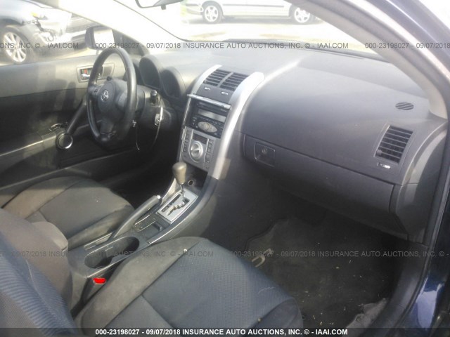 JTKDE177370189967 - 2007 TOYOTA SCION TC 深蓝色 照片 5