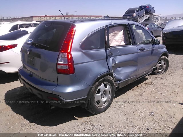 3CZRE38369G704084 - 2009 HONDA CR-V LX 银色 照片 4