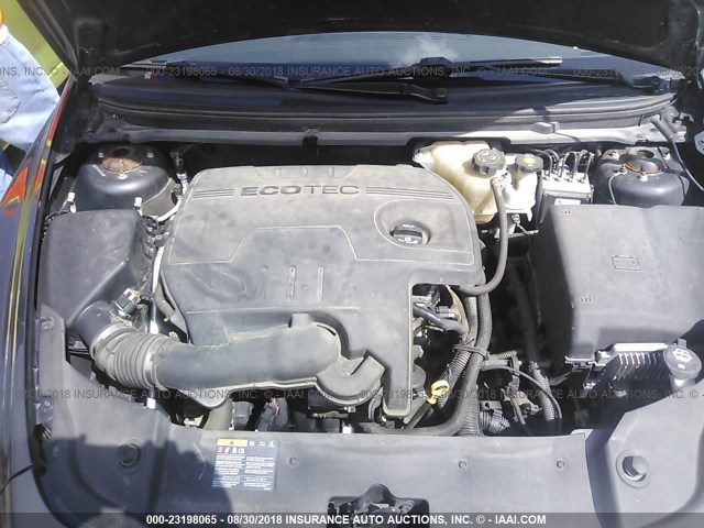 1G1ZC5E1XBF286140 - 2011 CHEVROLET MALIBU 1LT 灰色 照片 10