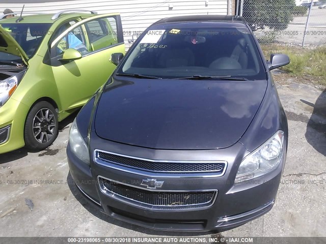 1G1ZC5E1XBF286140 - 2011 CHEVROLET MALIBU 1LT 灰色 照片 6
