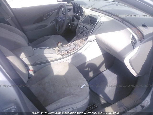 1G4GB5ER8CF187420 - 2012 BUICK LACROSSE CONVENIENCE GRAY photo 5