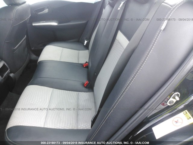 4T1BF1FK6CU064770 - 2012 TOYOTA CAMRY SE/LE/XLE 黑色 照片 8