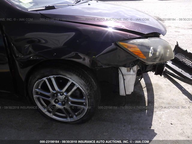 JTKDE3B76A0315751 - 2010 TOYOTA SCION TC 紫色 照片 6