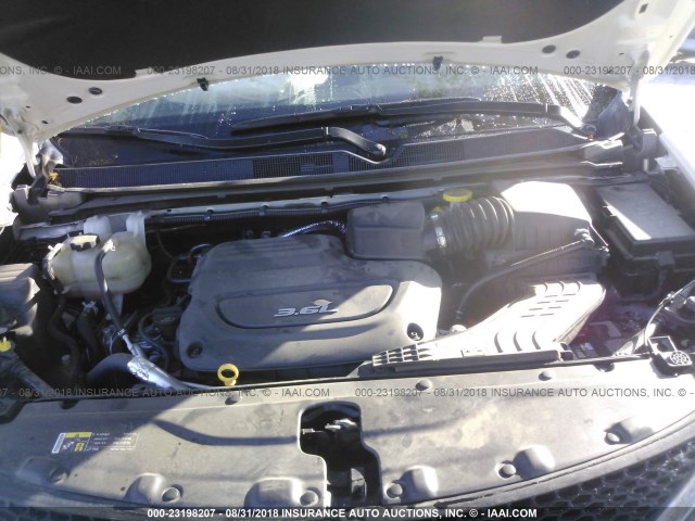2C4RC1EG7HR594517 - 2017 CHRYSLER PACIFICA TOURING L PLUS WHITE photo 10