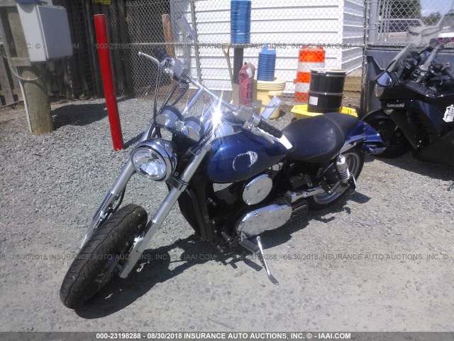 JKBVNKB1X5A005335 - 2005 KAWASAKI 1600 MEANSTREAK BLUE photo 2