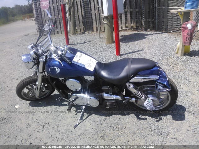 JKBVNKB1X5A005335 - 2005 KAWASAKI 1600 MEANSTREAK BLUE photo 3