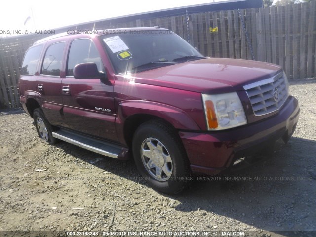 1GYEK63N06R156600 - 2006 CADILLAC ESCALADE LUXURY RED photo 1