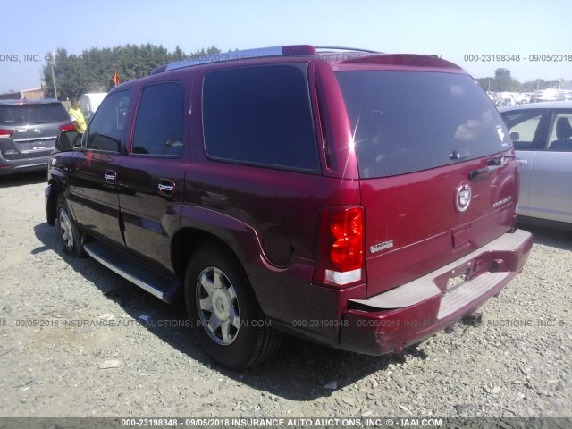 1GYEK63N06R156600 - 2006 CADILLAC ESCALADE LUXURY RED photo 3