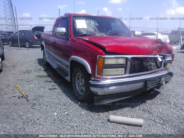 2GTEC19K5N1541872 - 1992 GMC SIERRA C1500 RED photo 1