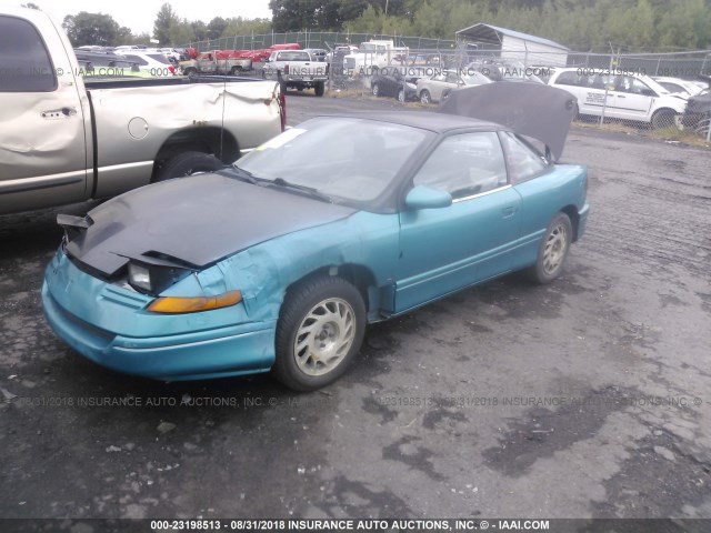 1G8ZG1579RZ311170 - 1994 SATURN SC2 TURQUOISE photo 2
