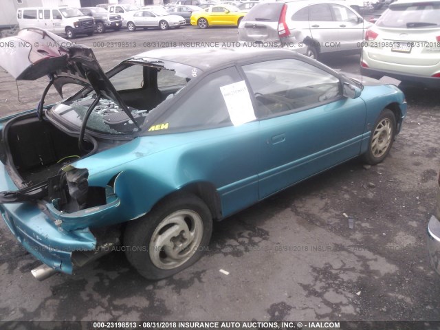 1G8ZG1579RZ311170 - 1994 SATURN SC2 TURQUOISE photo 4