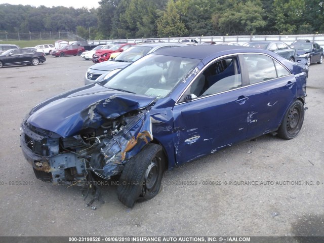 4T1BE46K27U085643 - 2007 TOYOTA CAMRY NEW GENERAT CE/LE/XLE/SE BLUE photo 2