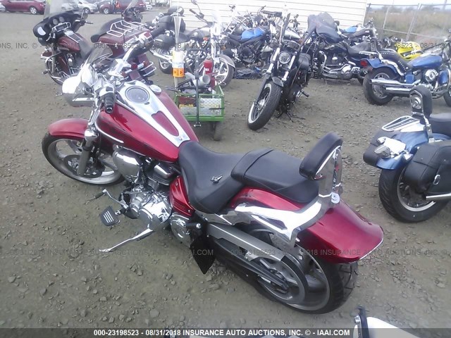 JYAVP27E18A003943 - 2008 YAMAHA XV1900 CU RED photo 3