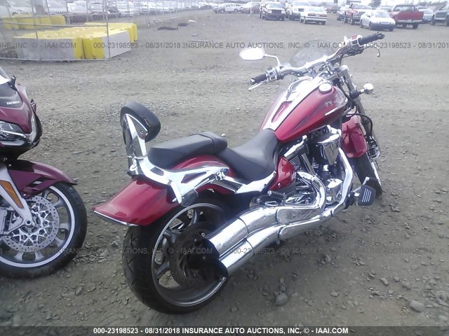 JYAVP27E18A003943 - 2008 YAMAHA XV1900 CU RED photo 4