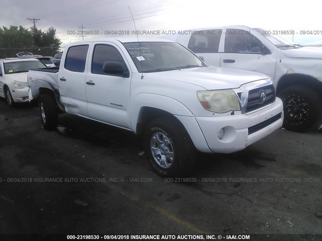 5TELU42N86Z298145 - 2006 TOYOTA TACOMA DOUBLE CAB 白色 照片 1