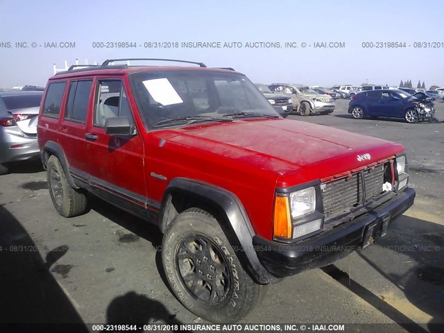 1J4FT68S4TL279993 - 1996 JEEP CHEROKEE SPORT/CLASSIC Czerwony zdjęcie 1