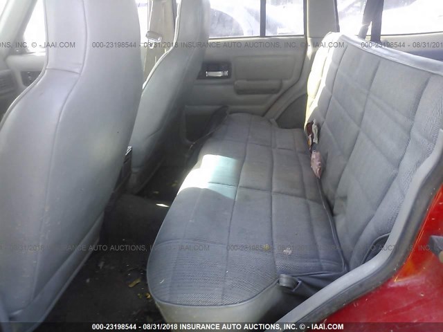 1J4FT68S4TL279993 - 1996 JEEP CHEROKEE SPORT/CLASSIC Czerwony zdjęcie 8
