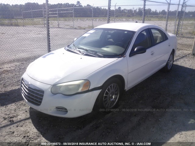 1C3EL56R05N598668 - 2005 CHRYSLER SEBRING TOURING WHITE photo 2