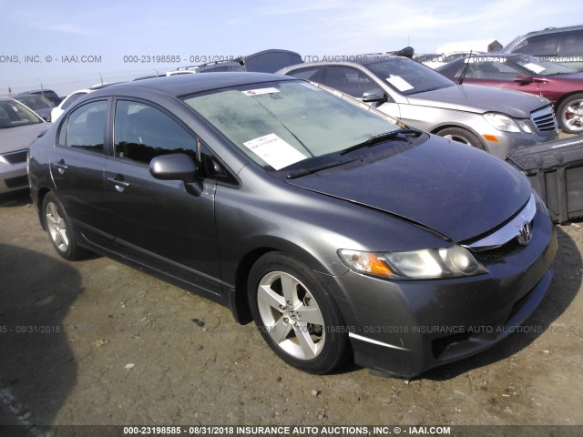 19XFA1F6XBE021425 - 2011 HONDA CIVIC LX-S GRAY photo 1