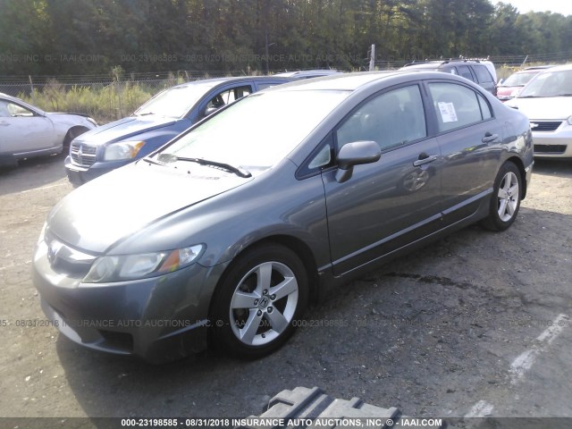 19XFA1F6XBE021425 - 2011 HONDA CIVIC LX-S GRAY photo 2