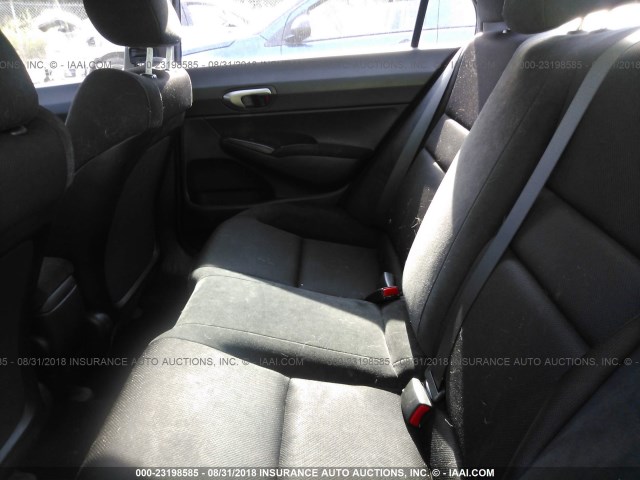 19XFA1F6XBE021425 - 2011 HONDA CIVIC LX-S GRAY photo 8