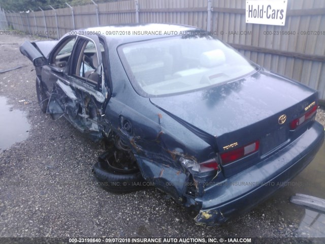 4T1BG22KXVU052665 - 1997 TOYOTA CAMRY CE/LE/XLE 绿色 照片 3