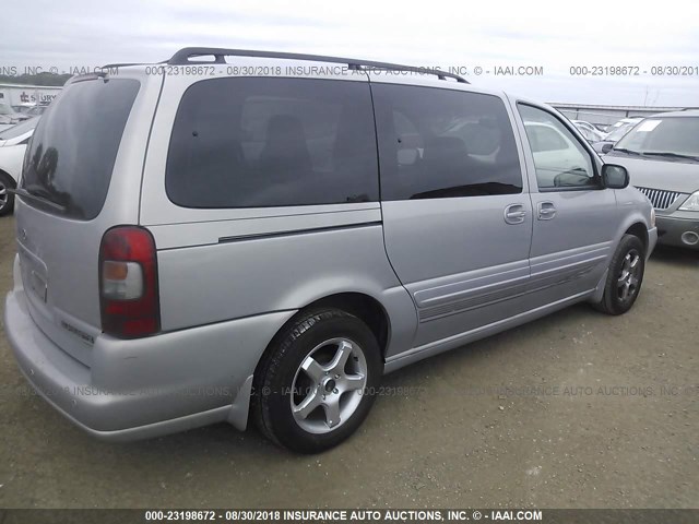 1GHDX03E51D258491 - 2001 OLDSMOBILE SILHOUETTE GRAY photo 4