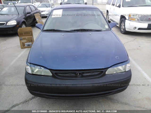 1NXBR12EXXZ297130 - 1999 TOYOTA COROLLA VE/CE/LE 蓝色 照片 6