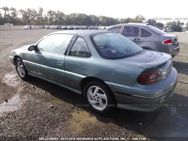 1G2NE12T4VC768269 - 1997 PONTIAC GRAND AM SE GREEN photo 3