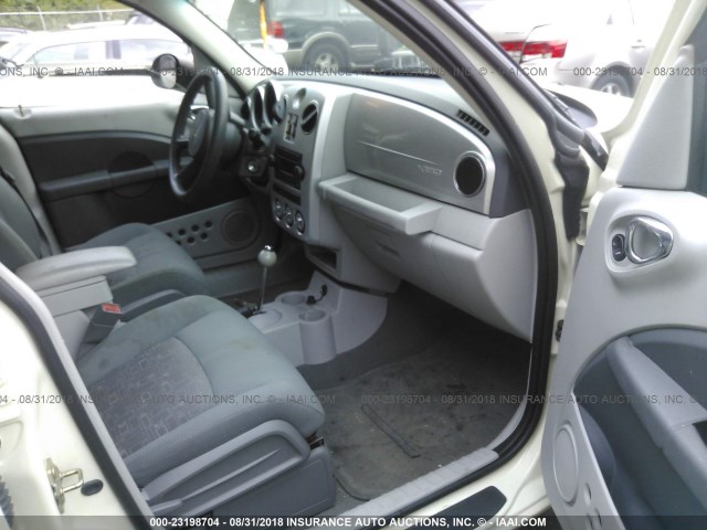 3A4FY58B97T504902 - 2007 CHRYSLER PT CRUISER TOURING CREAM photo 5