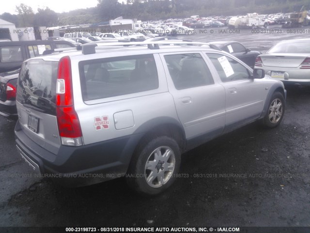 YV1SZ592651189717 - 2005 VOLVO XC70 SILVER photo 4