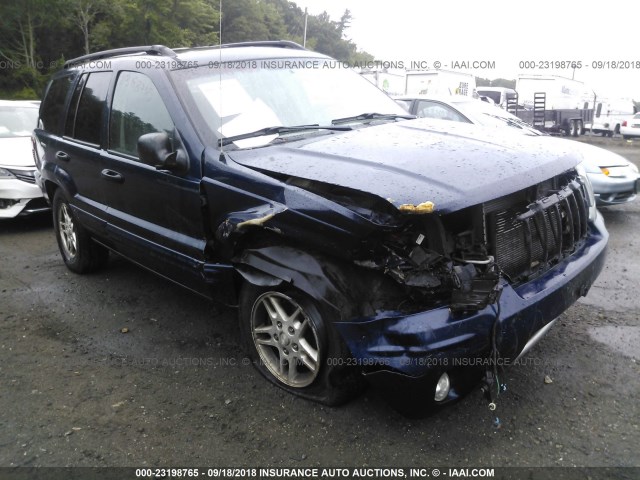 1J4GW48SX4C384300 - 2004 JEEP GRAND CHEROKEE LAREDO/COLUMBIA/FREEDOM 蓝色 照片 1