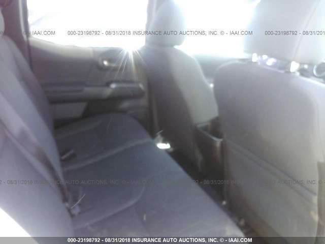 3TMCZ5AN0GM026759 - 2016 TOYOTA TACOMA DBL CAB/SR/SR5/TRD SPT/OR ORANGE photo 8